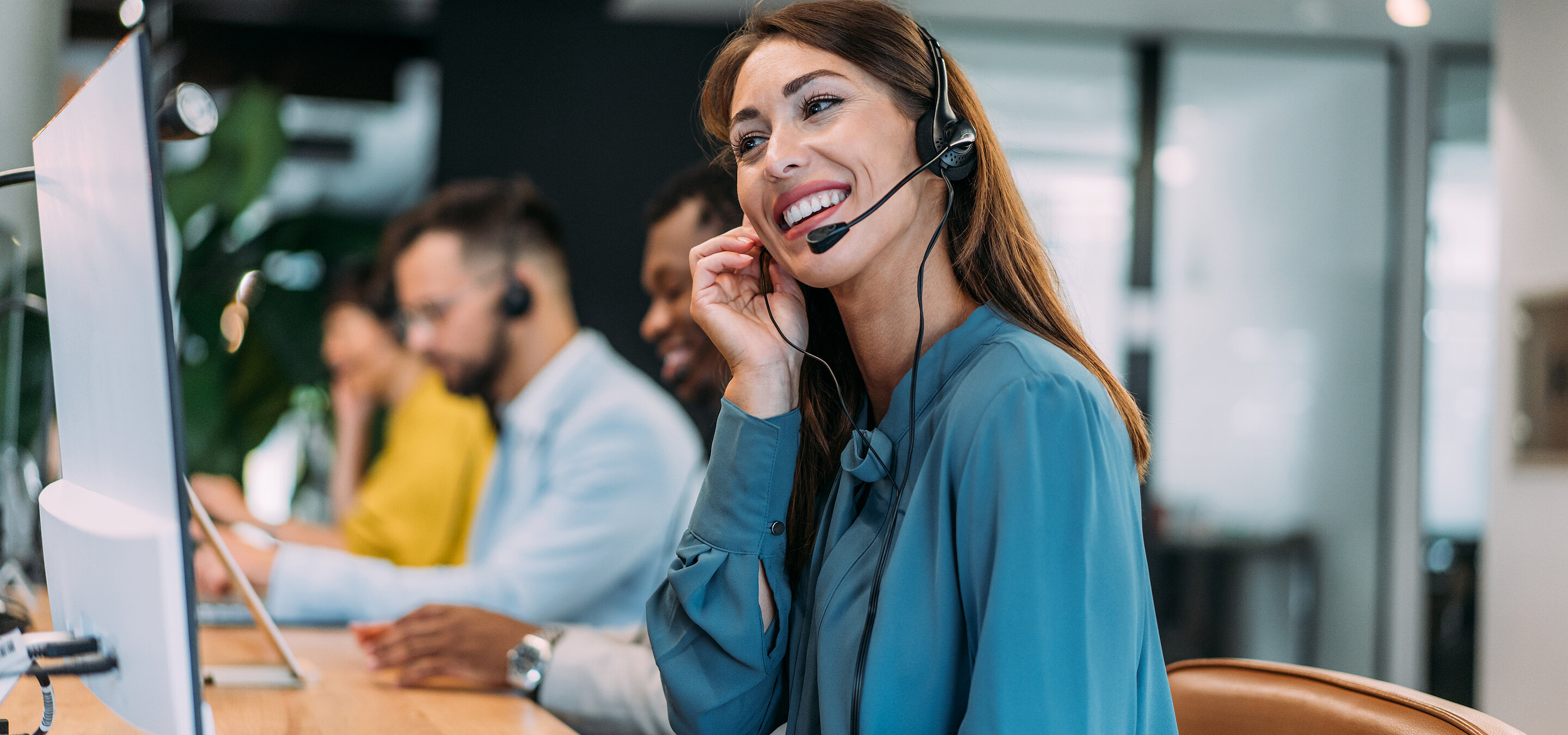Call center workers