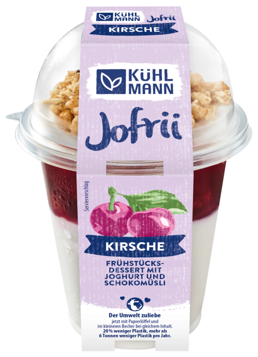Cremiger Joghurt mit Sauerkirschen, 285 g