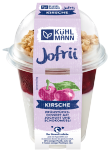 Cremiger Joghurt mit Sauerkirschen, 285 g