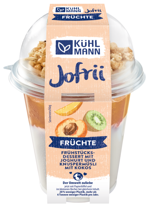 Cremiger Joghurt mit Früchten, 285 g