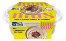 Hummus mit Cranberry Topping, 175 g
