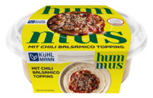 Hummus mit Chili Balsamico Zwiebel Topping, 175 g