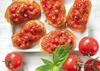 Tomaten-Sugo Bruschetta