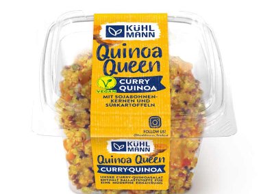 Curry & quinoa<br></noscript>with edamame<br>and sweet potatoes, 230 g